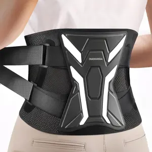 Back Brace for Men & Women - Lower Back Pain Relief, Sciatica Pain Relief, Herniated Disc, Scoliosis - Breathable Back Support Brace with 26° Ergonomic Bionic Curve Support Stays -