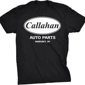 Crazy Dog Mens Callahan Auto Parts T Shirt Funny Graphic Novelty Tee