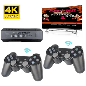 X2 Retro Video Game Console Stick HD 64GB with Dual Wireless Controllers |   4000+ Classical Games for Family Entertainment & Nostalgic Gaming