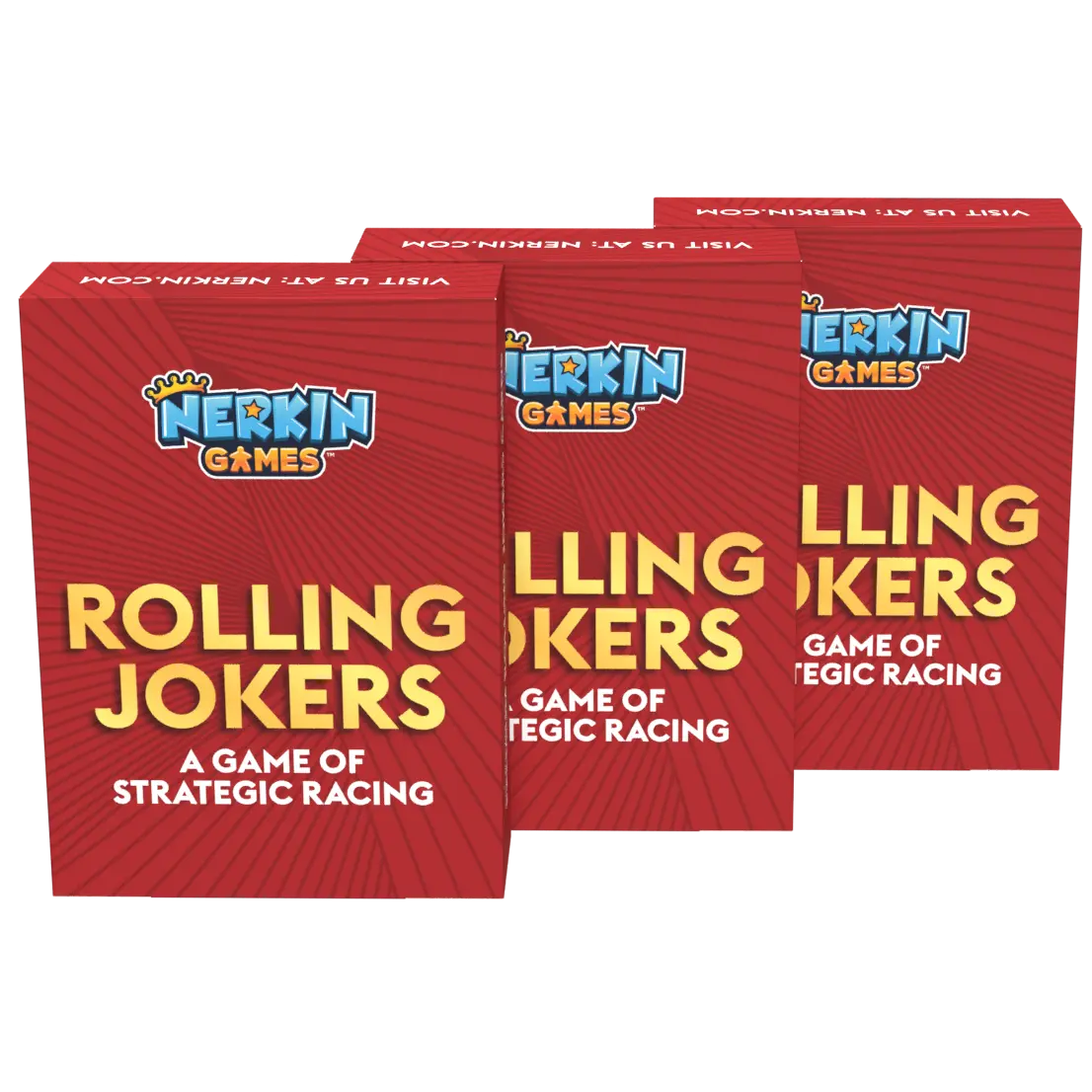 Rolling Jokers 3-Set Deck of Cards