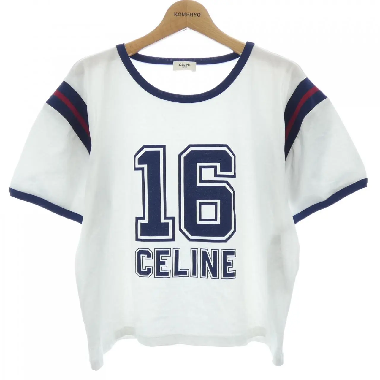 Pre-owned Celine Cotton Small Leather Goods T Shirt