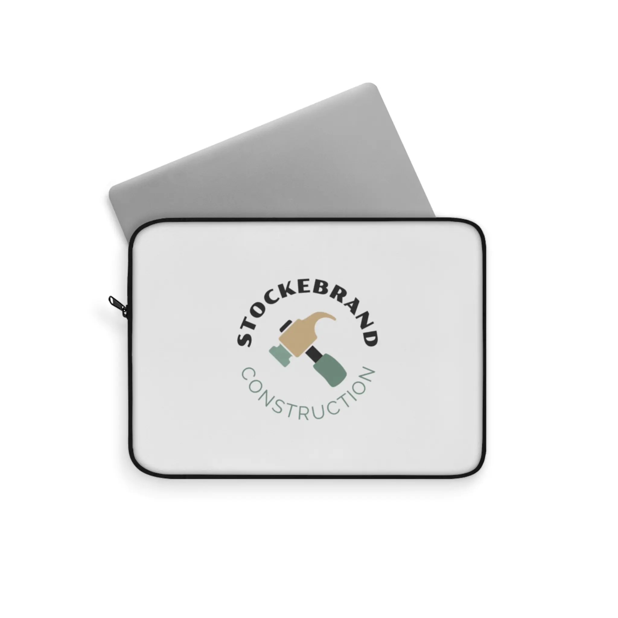 Custom Laptop Sleeve for Construction Lovers, Personalized Tech Case, Ideal Graduation Gift, Work or School Essential