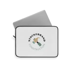 Custom Laptop Sleeve for Construction Lovers, Personalized Tech Case, Ideal Graduation Gift, Work or School Essential
