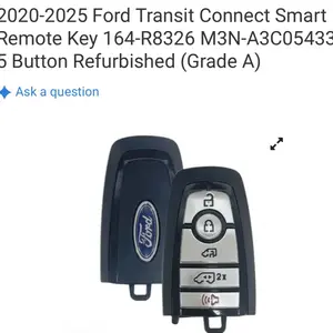 2020-2025 Ford Transit Connect Smart Remote Key 164-R8326 M3N-A3C054338 5 Button