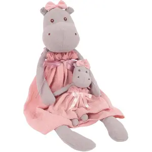 LEVLOVS Mom and Baby Hippo