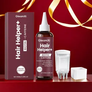 Biotin and Caffeine Scalp Serum with Massager Applicator Root Strengthening Care for Thicker and Fuller-Looking Hair Promote Healthier Hair Growth