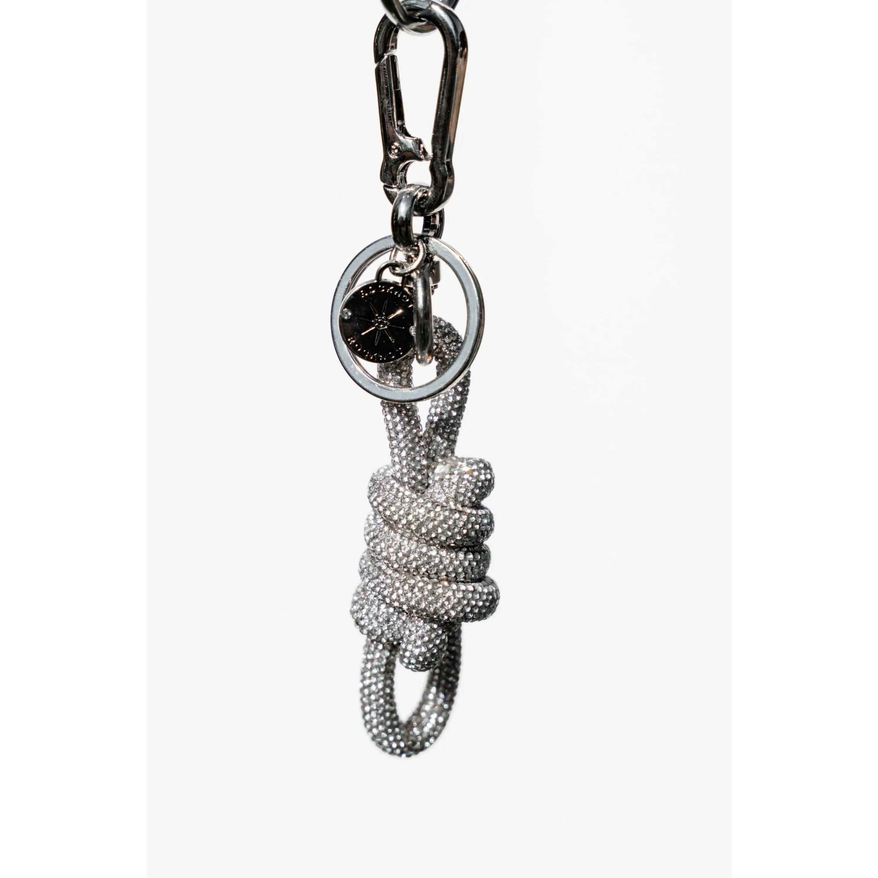 Chubby Knot Keychain - Crystal