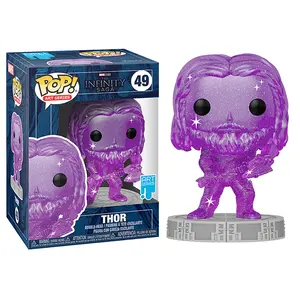 Funko Pop! Thor Art Series, The Infinity Saga, No Stack 49 Vinyl Figure in PopShield Protector