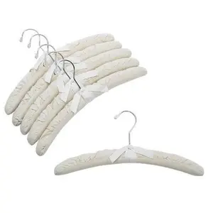 Natural Canvas Padded Hangers