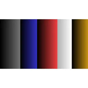 VTS 3D Super Puff Metallic HTV Murica Bundle Pack - 5-Color Heat Transfer Vinyl Set for DIY Decoration