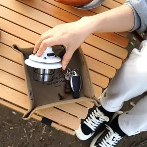 Foldable Camping Storage Tray – Portable Outdoor Organizer