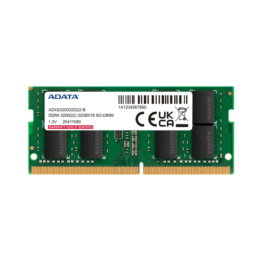 ADATA 32GB DDR4 3200MHz SO-DIMM Desktop Memory Module – AD4S320032G22-SGN