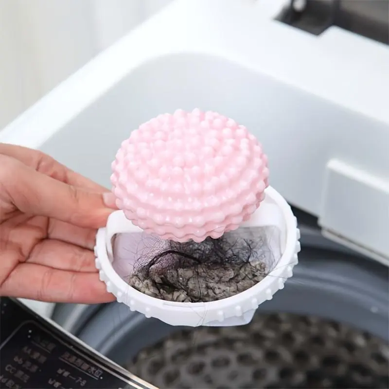 Reusable Washing Machine Hair Filter, 1/2/3 Counts Washing Machine Hair Catcher, Laundry Balls, Laundry Tools & Accessories, Household Items for Home Use