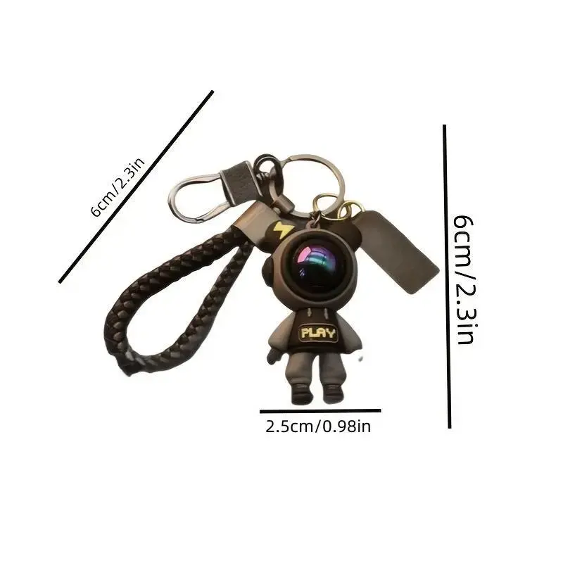 Astronaut Design Cute Keychain for Car Parking Keys, Universal Car Interior Decoration Accessories for Men & Women Astronaut Design Cute Keychain for Car Parking Keys, Universal Car Interior Decoration Accessories for Men & Women