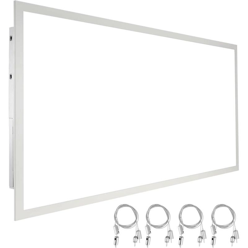 VEVOR 2 x 4 FT LED Panel Light, 50W, 6000LM LED Flat Ceiling Lighting ...