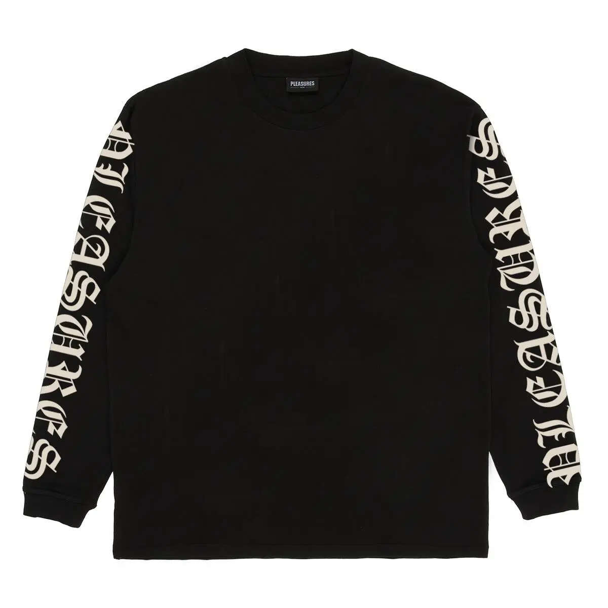 PLEASURES Old English Heavyweight Long Sleeve Mens Apparel