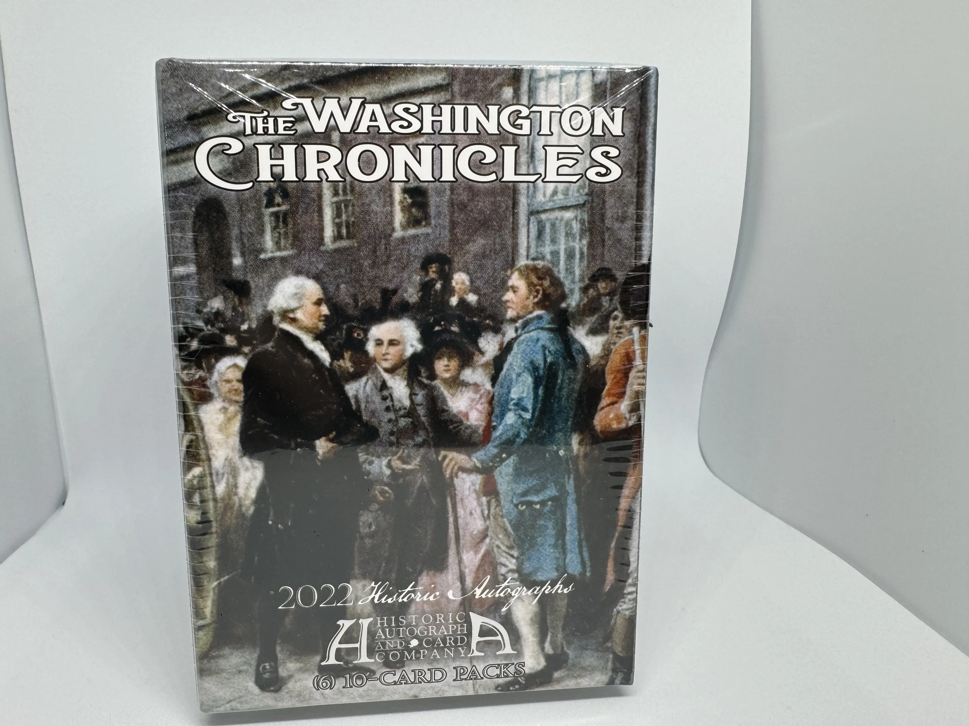 2022 Historic Autographs The Washington Chronicles (6) 10 card pack blaster box