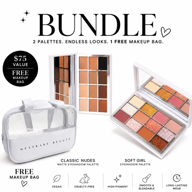 NB Eyeshadow Palette Bundle/ Makeup Eyeshadow for Daily Makeup Looks