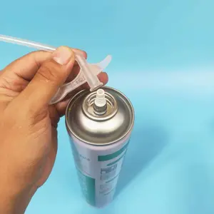 12pcs Spray Foam Tubes Nozzle Gap Filling Insulating Foam Tube DIY Polyurethane Foam Glue Gun Connection Tube Tools Foam disposable pipe polyester ammonia pipe foam rubber hose sealant connection pipe