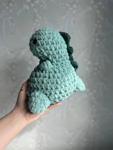 Chubby Dino Crochet Plushie
