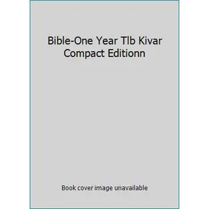 USED Book - Bible-One Year Tlb Kivar Compact Editionn by Tyndale House Publishers (Paperback) - english