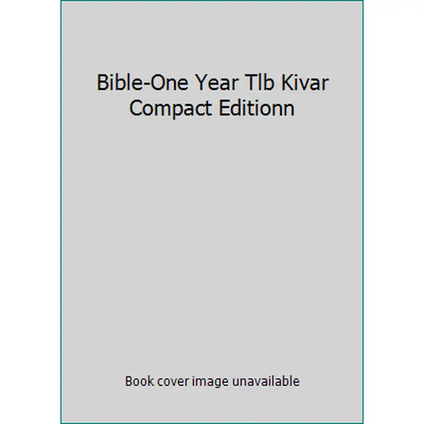 USED Book - Bible-One Year Tlb Kivar Compact Editionn by Tyndale House Publishers (Paperback) - english