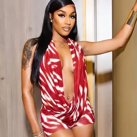 Women's Animal Zebra Print V-Neck Halter Backless Sleeveless Vest Crop Top & Tight Short Pants Matching Set, Y2K Retro Style, Perfect for Parties and Dates, Summer Outfit Set