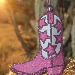 Scent-Sationals Boot w/Stars Car Freshie Air Freshener