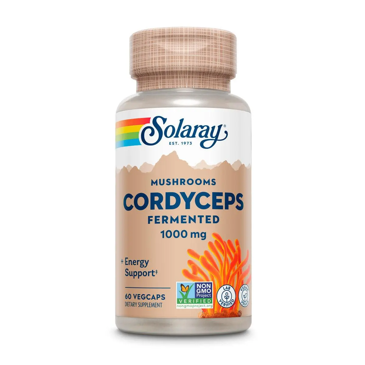 Org Grown Fermented Cordycep 1000mg