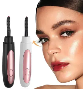 Electric Eyelash Curler - 10s Fast Warm Up, 24 Hour Curl, 3 Modes for All Lash Types | USB-C Rechargeable, Anti-Burn Design, Ideal for Sparse, Straight or Short Lashes