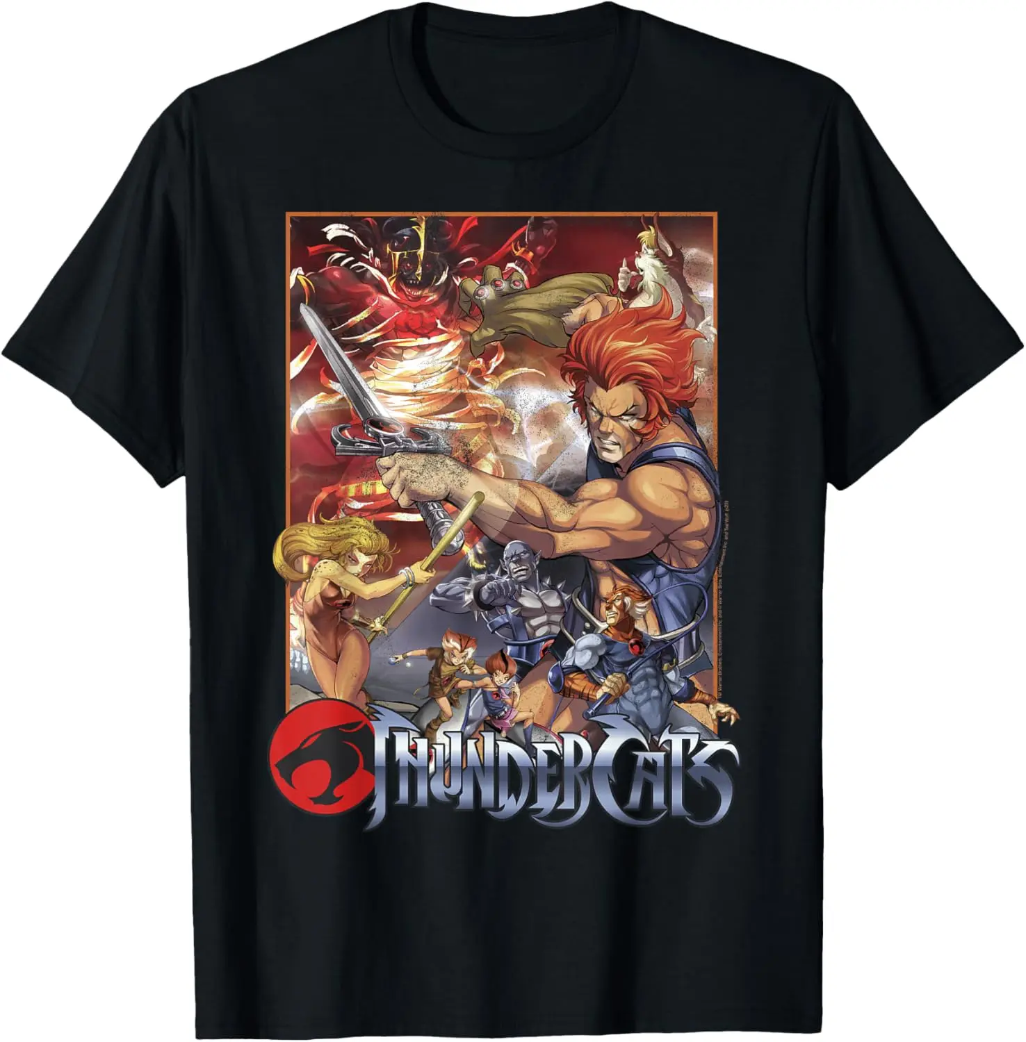 Thundercats Vintage Anime Graphic Tee | Retro 80s Cartoon Poster Style Shirt | Viral Streetwear Unisex Summer Outfit | TikTok Trending Pop Culture Tee