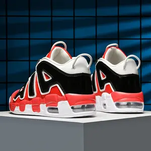 Men Casual Sneakers Cushion Basketball Shoes Tennis Lace-Up Teens Running Sport Shoes Luxury Design Boots for Men