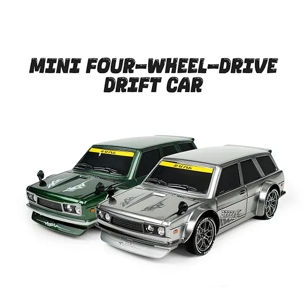 BRRRRT 1:24 RC Drift Car,20KM/H 4WD High Speed Remote Control Cars with LED Lights,Adjustable High Speed/Low Speed Ddrift Car,Extra Drifting Tires,Speed Racing Sport Toy Car for Boys and Girls Age 6+