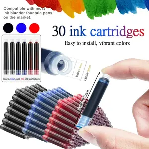 Ink Refillable Calligraphy Fountain Pen, Perfect for Students Practicing Chinese Calligraphy, Multiple Color Options Available