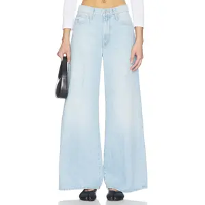 MOTHER The Ditcher Roller Zip Skimp Jeans in Few & Far Between