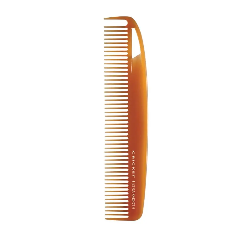 Cricket Ultra Smooth Multi-Purpose Hair Comb - Keratin Infused, Argan Oil Blend, Olive Oil-Infused Plastic, Ergonomically Designed Hair Styling Accessory for Easy Gliding, Frizz Reduction, Shine Enhancement