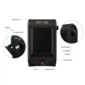 EYEVAC Pro Automatic Dustpan & Touchless Vacuum - 1400W Motor, 23kPA Suction, 4.8L Bagless Canister, 1-Year Warranty, Ideal for Hard Floors EYEVAC Pro Automatic Dustpan & Touchless Vacuum - 1400W Motor, 23kPA Suction, 4.8L Bagless Canister, 1-Year Warranty, Ideal for Hard Floors