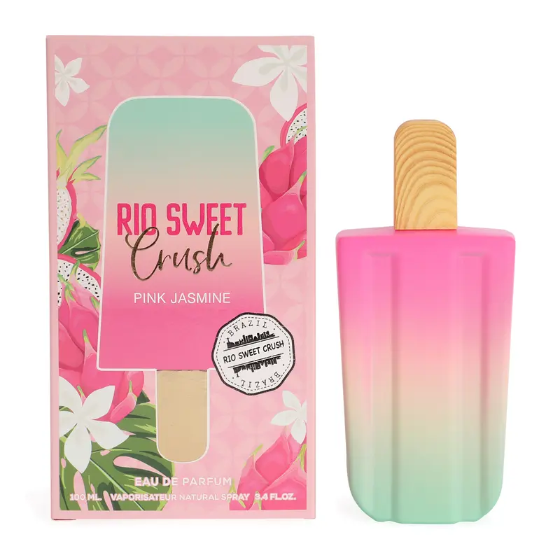 Rio Sweet Crush Pink Jasmine Eau de Parfum Natural Spray Perfume for Women 100ml/3.4fl.oz.