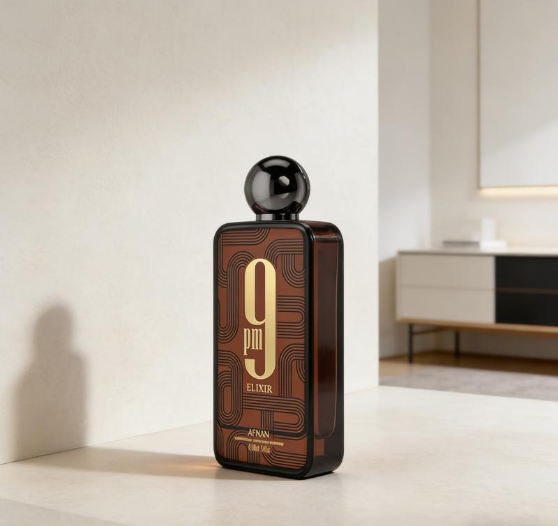 9 PM Elixir Extrait de Parfum | Luxurious Unisex Fragrance 100ml (3.4 Fl Oz) | Bold Sensual Long Lasting Aroma