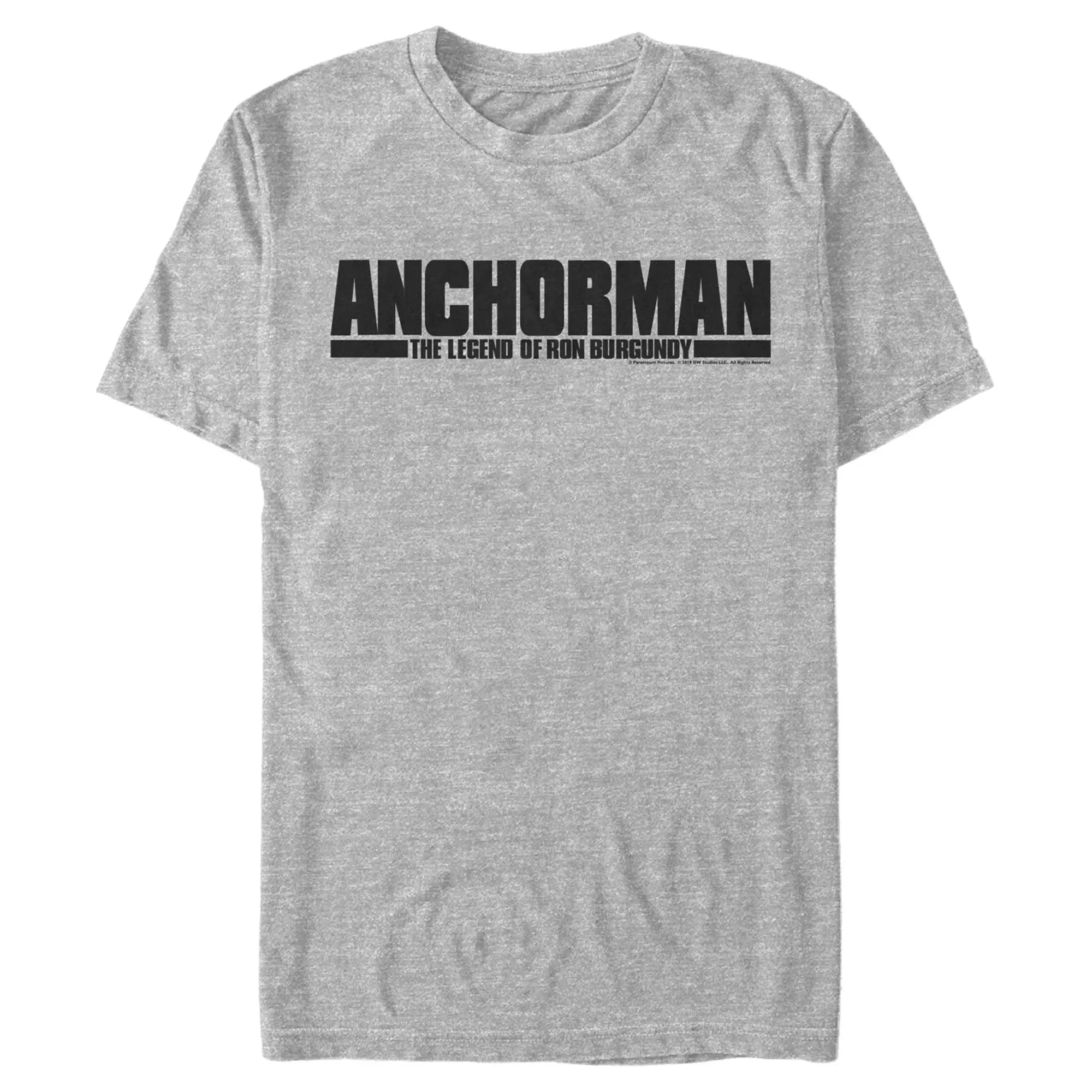 Men's Anchorman Classic Logo T-Shirt, Shortsleeve, Graphic