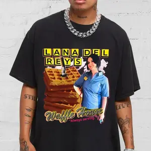 Lana Del Rey's Waffle House Always Serving Shirt, Lana Del Rey Shirt All Size