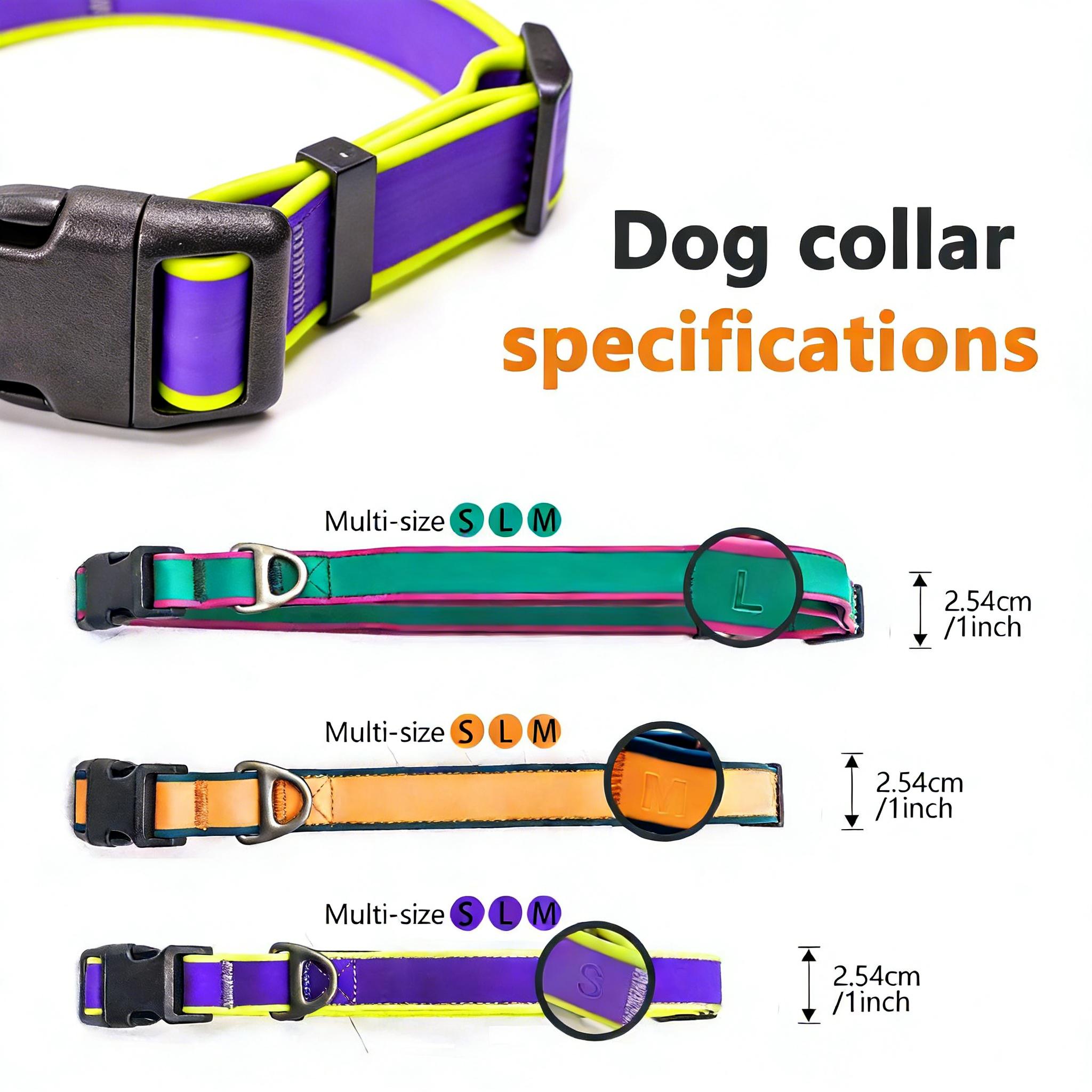 Stylish and Functional Green & Pink Color Block Dog Collar – Adjustable, Waterproof, and Traction-Friendly for Small & Medium Dogs poppy swivel leash freedom harness