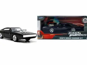 Fast & Furious Dom’s Dodge Charger R/T 1:32 Diecast Black Car
