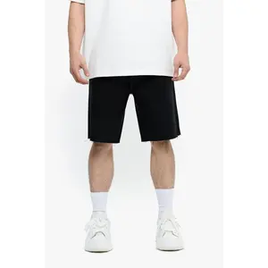 Mr. Shorts Black Wash Waxed Jorts