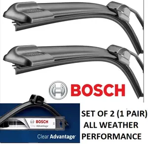 Set of 2 BOSCH Clear Advantage Wiper Blade Front Left+Right 28" & 28"