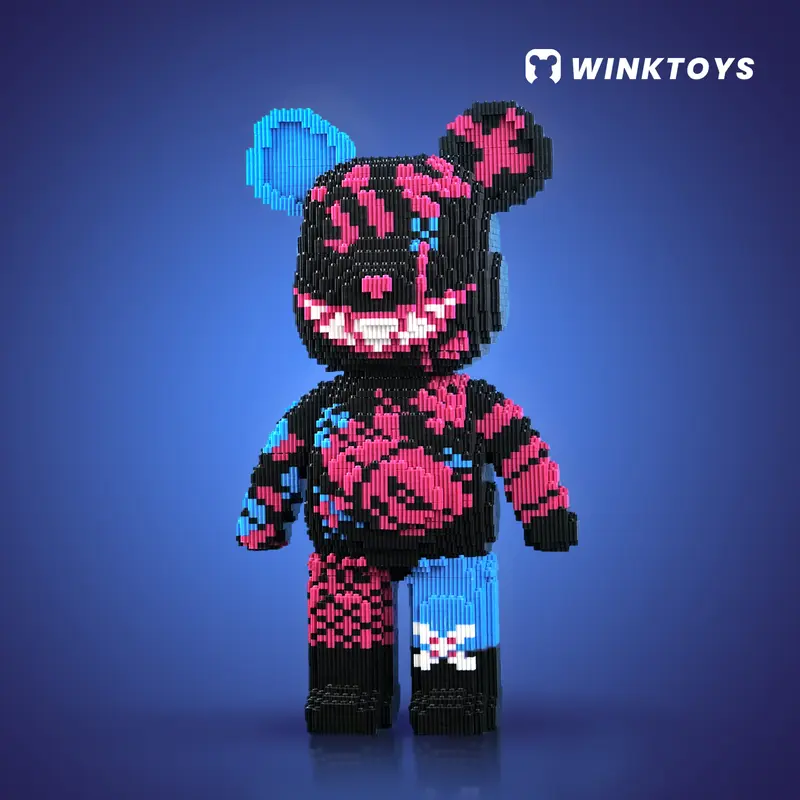 Bear Building Block,Winktoys building block,Bear Toys,Birthday Gift,Educational,Boy,Girl,Trend Decoration,Cool Gifts,Brick,Family Bonding,Black Friday,Christmas,Valentine’s Day 3