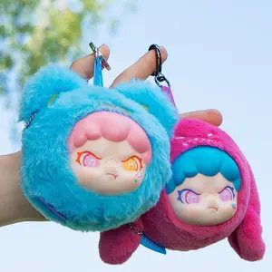 1001【tntspace】DORA Music Festival Vinyl Plush Pendant Blind Box, Toy Collector Stuffed Animal Cuddly Stuffed Animal