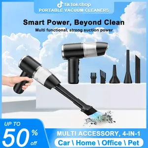 [2025 Special] Belibuy V9 Car Vacuum Cleaner - Cordless Handheld Vacuum Cleaner 12000PA Suction Power and 5 Attachments, and 20 Minute Run Time for Home, Office, Pets