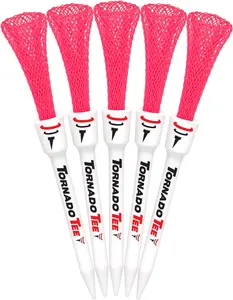 Tornado Tee Neon Pink High Performance 3.25" Golf Tee