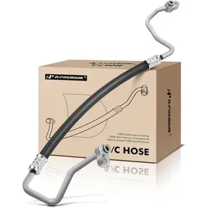 A/C Discharge Line Hose Assembly Compatible with Honda CR-V 2007 2008 2009 2010 2011 2.4L Compressor to Condenser